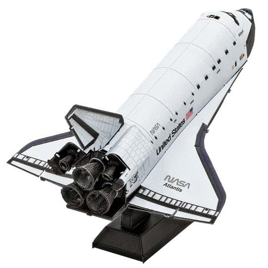 Space Shuttle Atlantis (colored)